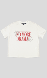 T-SHIRT FEMME OVERSIZE FIT JERSEY 100 % COTON – Image 3