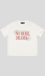 T-SHIRT FEMME OVERSIZE FIT JERSEY 100 % COTON
