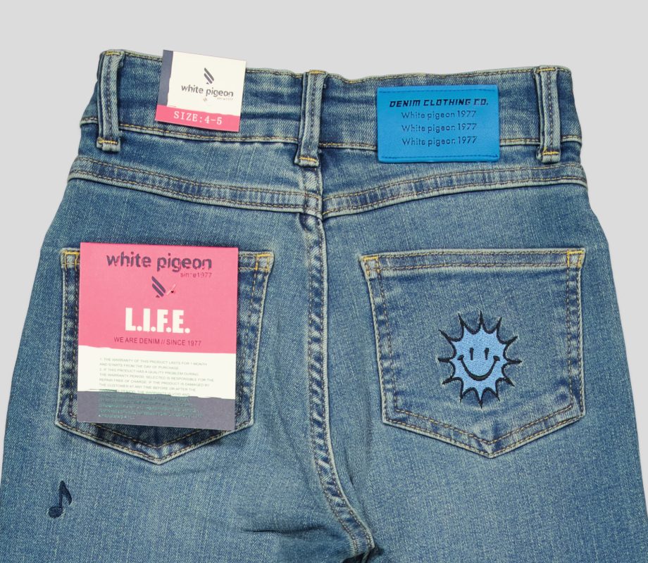 Pantalon en jean fillette