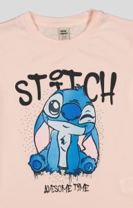 T-SHIRT FILLETTE MANCHE COURTE 100% COTON