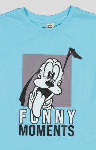 T-SHIRT FILLETTE MANCHE COURTE 100% COTON