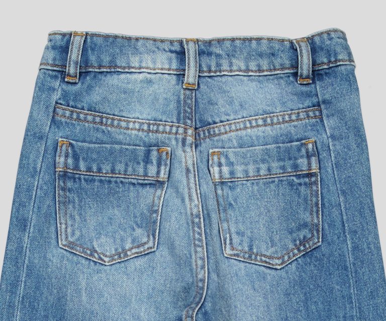 JEAN BAGGY FILLETTE BAGGY PIT 100% COTON