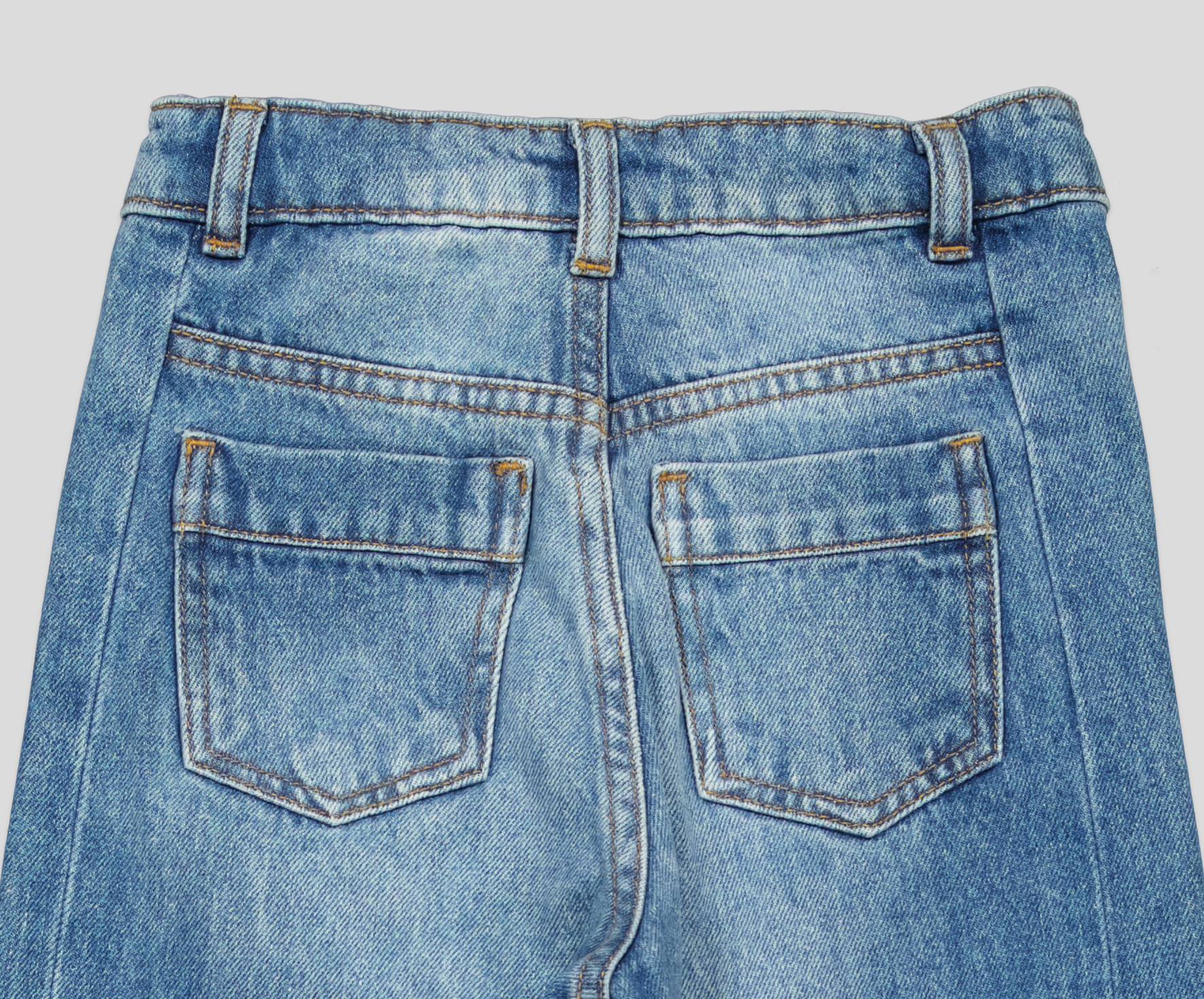 1 JEAN BAGGY FILLETTE BAGGY PIT 100% COTON – Image 6