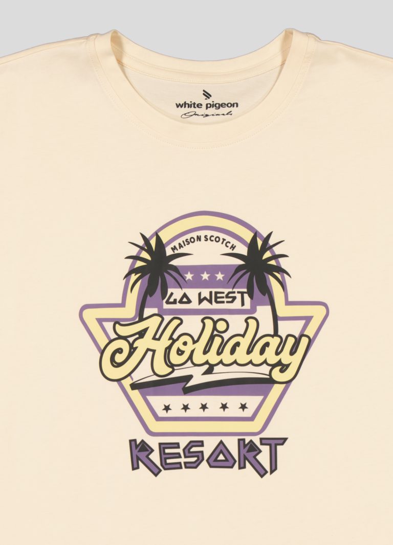 T-HOMME COL ROND 100 % COTON