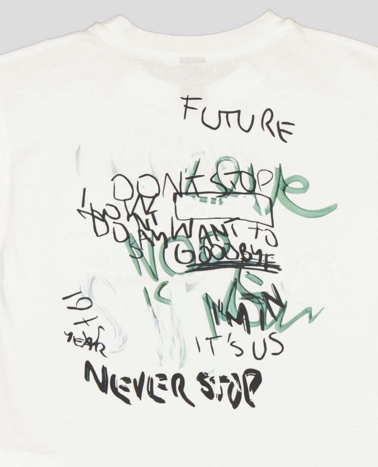 T-SHIRT GARCON MANCHE COURTE 100 % COTON