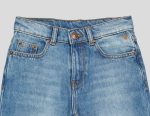 Jean garçon coupe en denim 100% coton