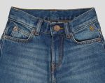 Jean garçon coupe jogger en denim 100% coton