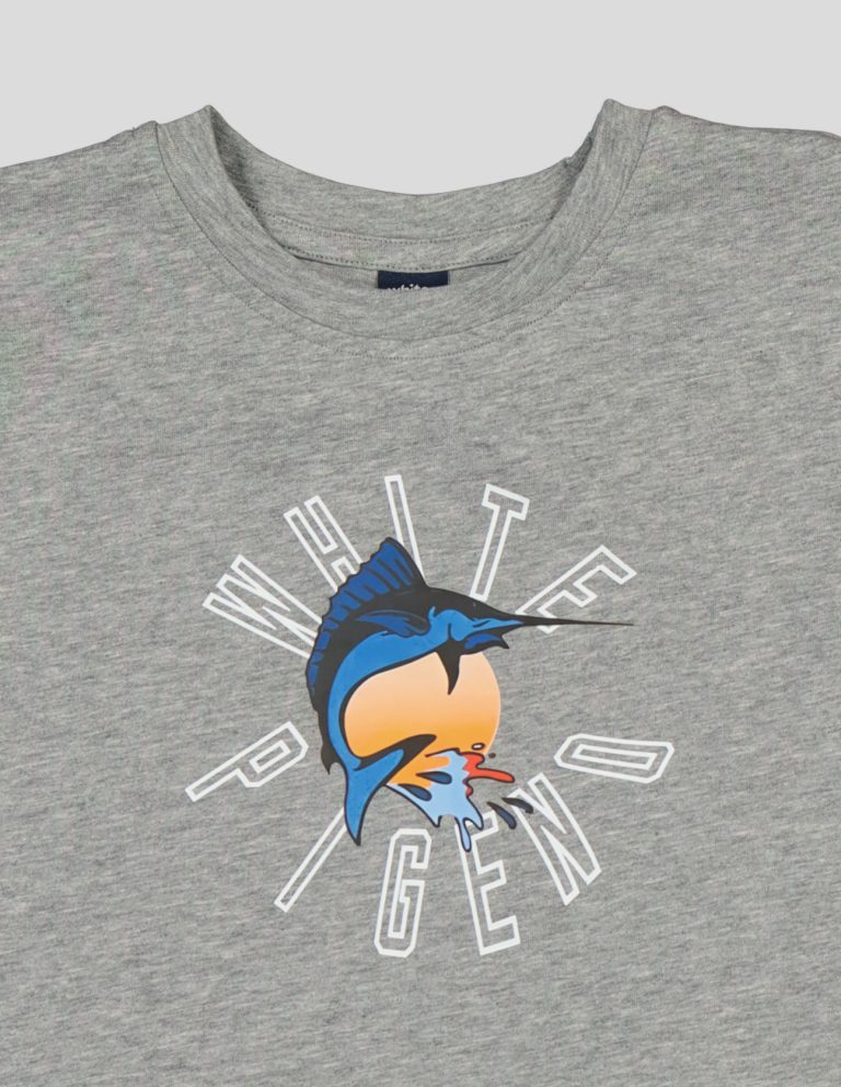 T-SHIRT GARCON MANCHE COURTE 100 % COTON