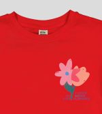 T-SHIRT FILLETTE MANCHE COURTE 100% COTON