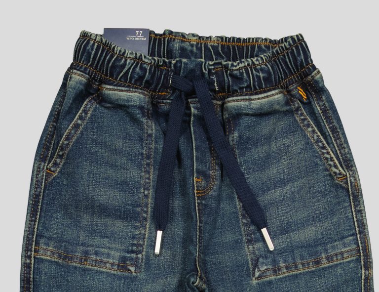 Pantalon jean cargo garçon