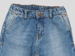 JEAN GARÇON TAILLE ÉLASTIQUE COUPE DROITE 100% COTON