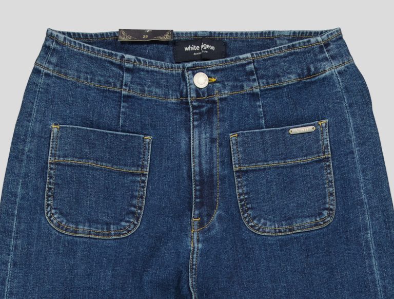Pantalon jean Large Fit femme