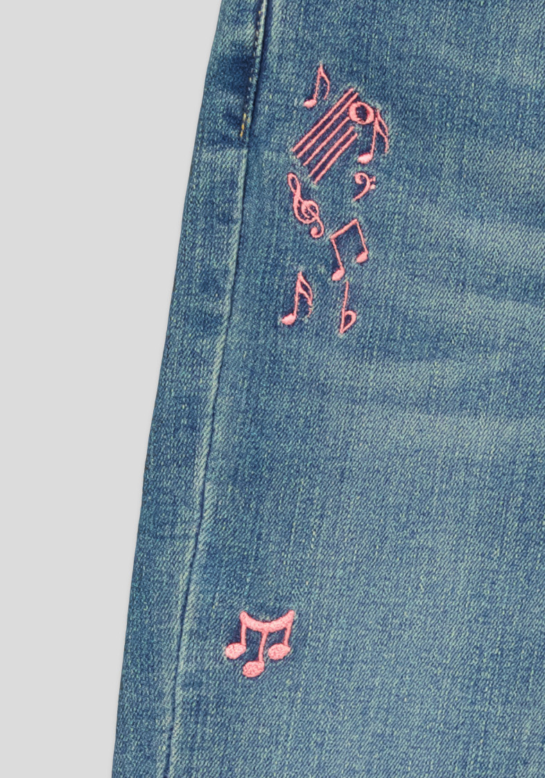 Pantalon en jean fillette