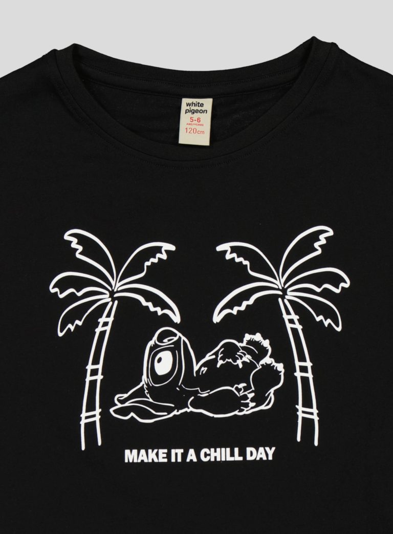 T-shirt pour fillette en jersey 100% coton