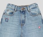 JEAN WIDE LEG FILLETTE COUPE LARGE MEDIUM 100% COTON