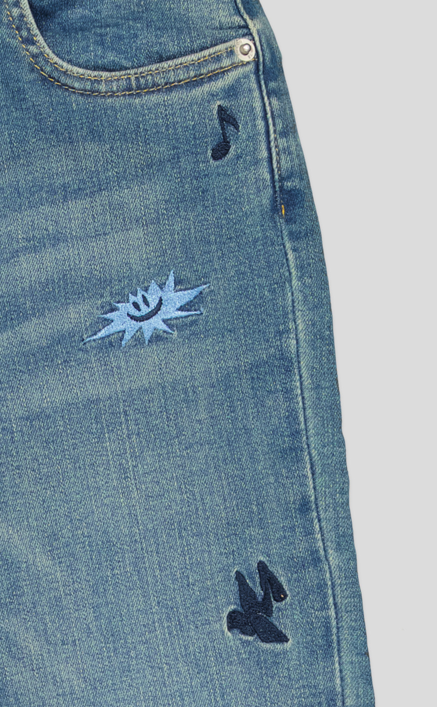 Pantalon en jean fillette