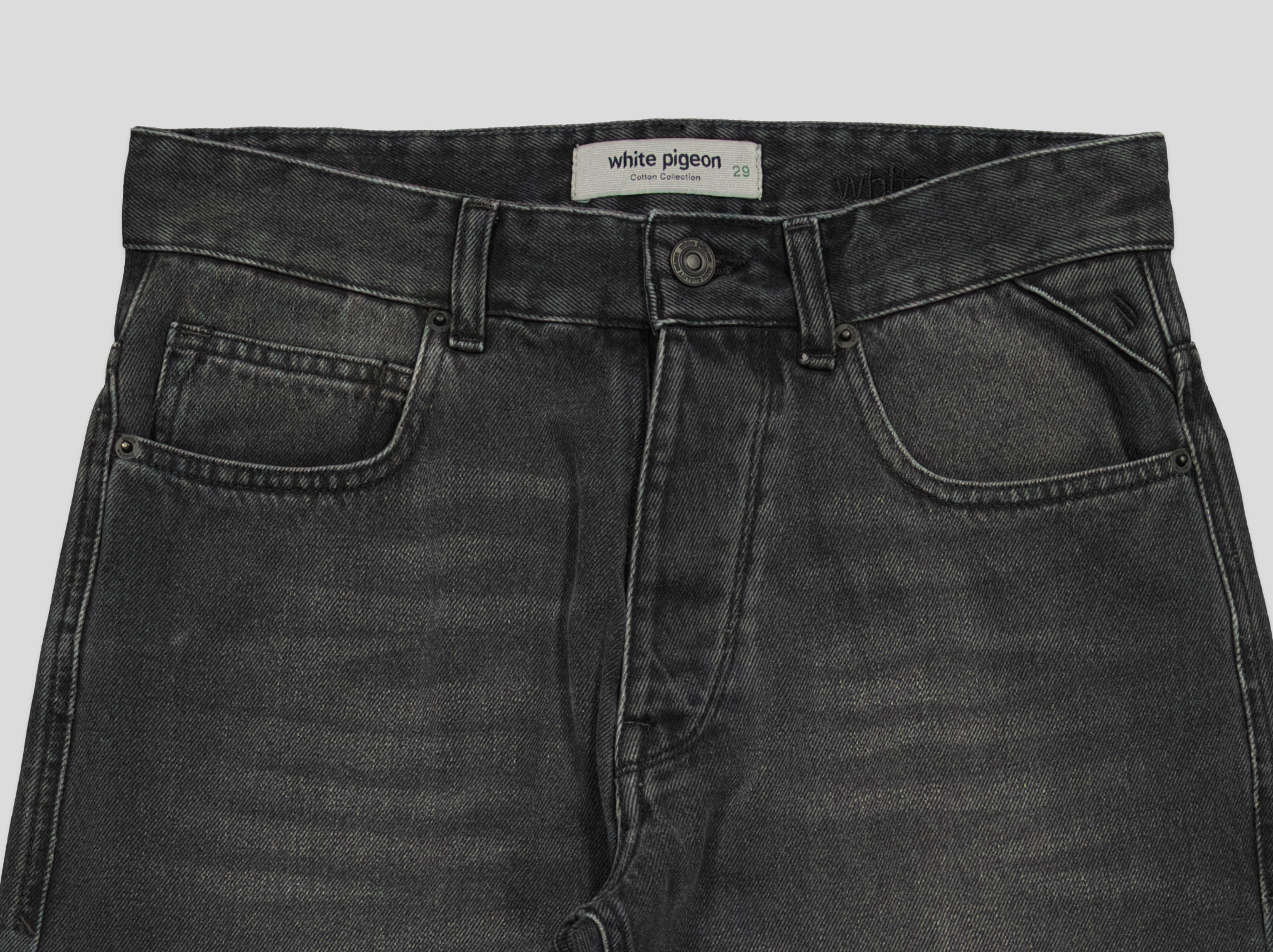 4 Jean homme regular fit en denim 100% coton – Image 7