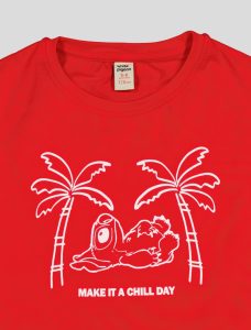 T-shirt pour fillette en jersey 100% coton