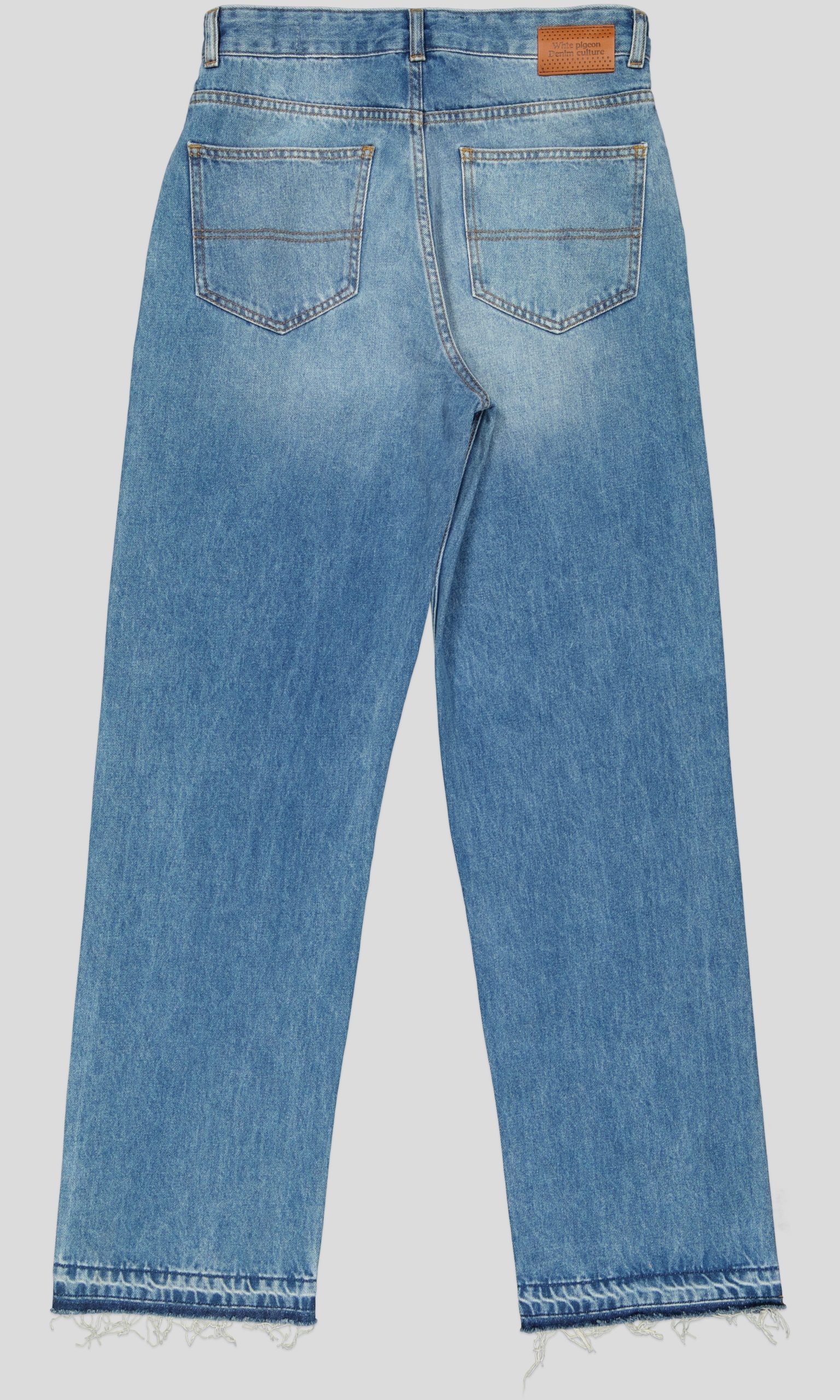 JWPB2004_WP_WP PANTALON JEAN BAGGY HOMME 100% COTON – Image 5