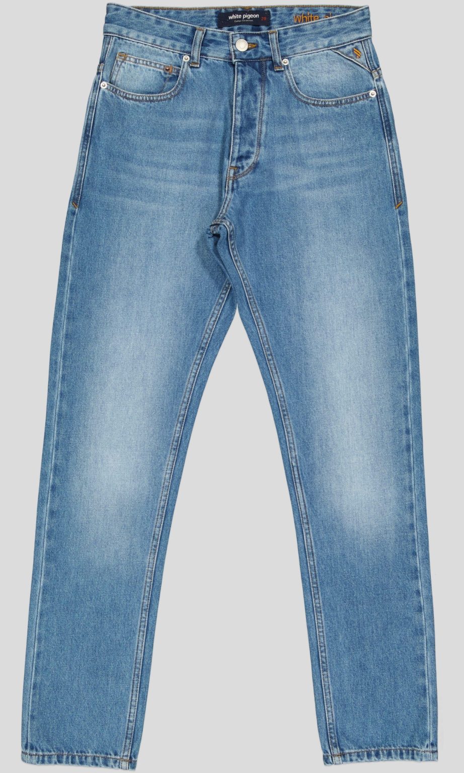 Jean homme regular fit en denim 100% coton