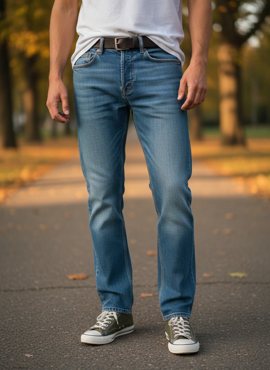 PANTALON JEAN HOMME