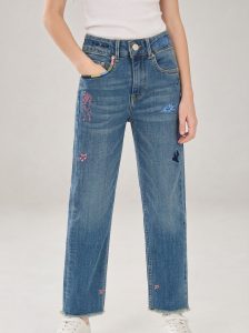 Pantalon en jean fillette