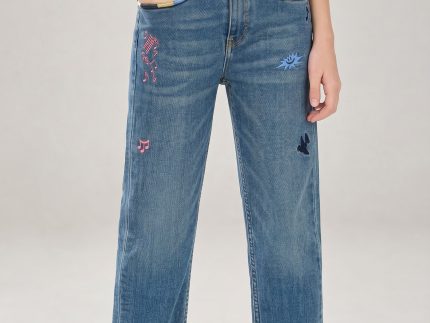 Pantalon en jean fillette