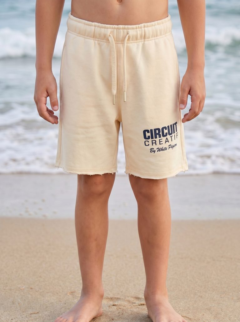 SHORT GARCON 100% COTON
