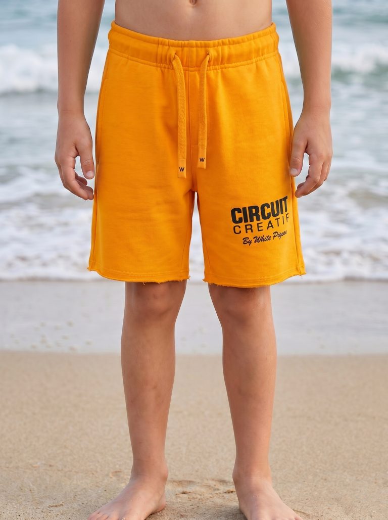 SHORT GARCON 100% COTON