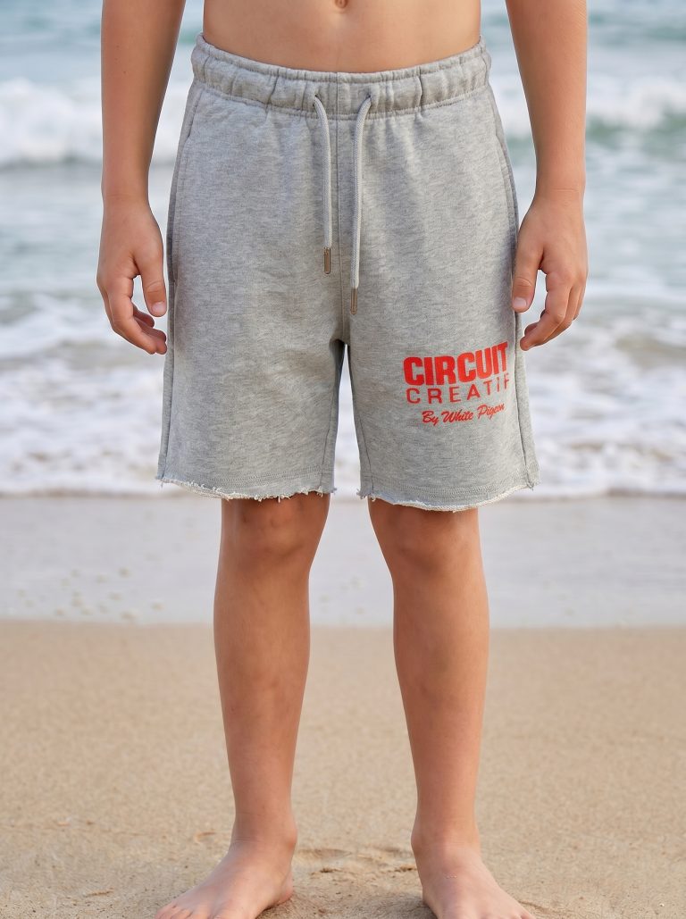 SHORT GARCON 100% COTON
