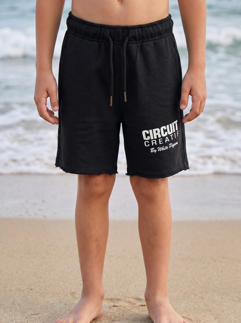 SHORT GARCON 100% COTON