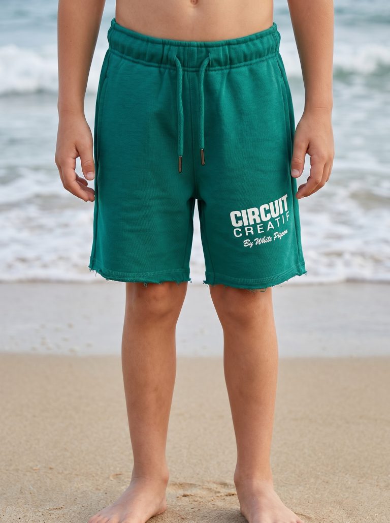 SHORT GARCON 100% COTON
