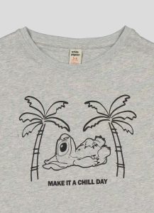 T-shirt pour fillette en jersey 100% coton