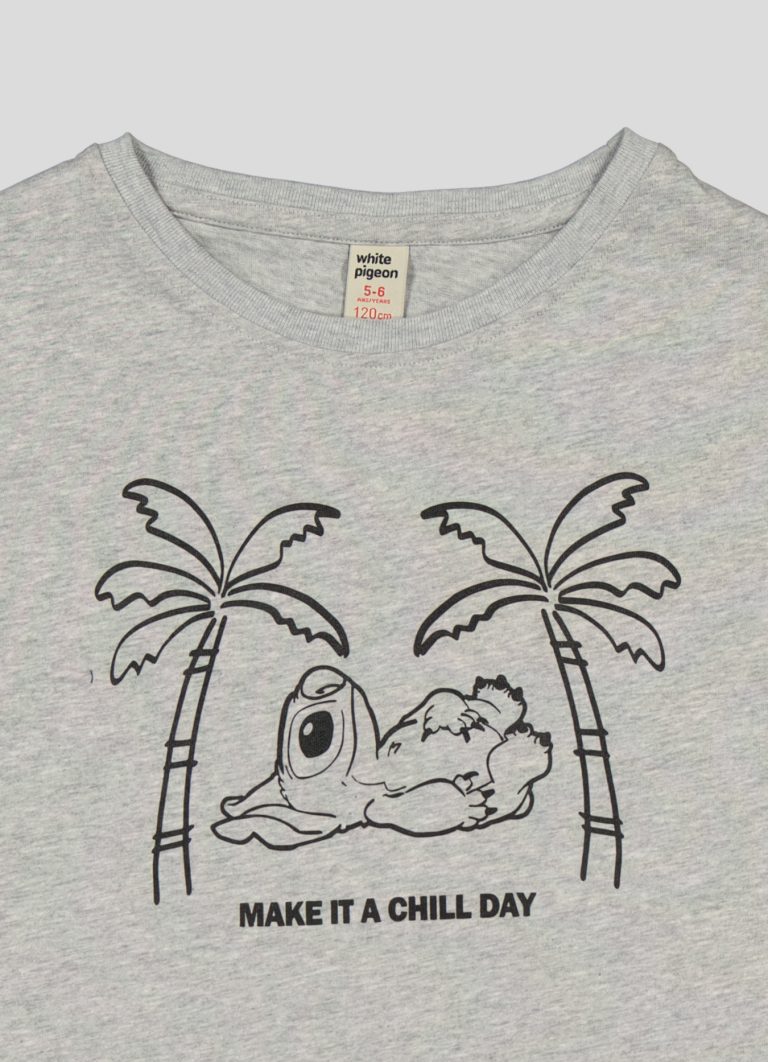 T-shirt pour fillette en jersey 100% coton