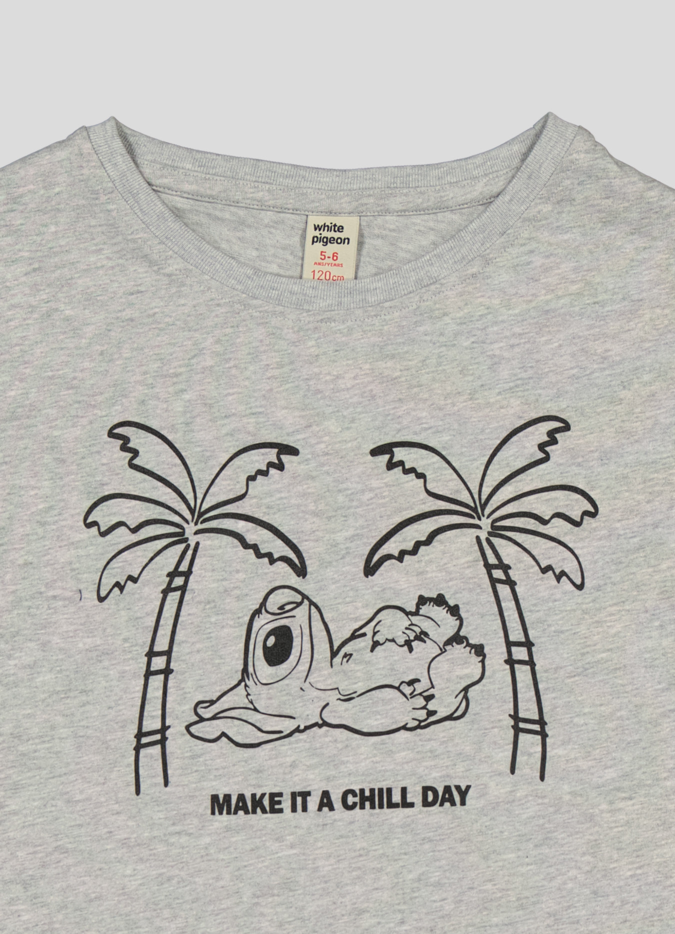 Sans titre-1 T-shirt pour fillette en jersey 100% coton – Image 3