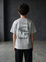 T-SHIRT GARCON MANCHE COURTE 100 % COTON – Image 15