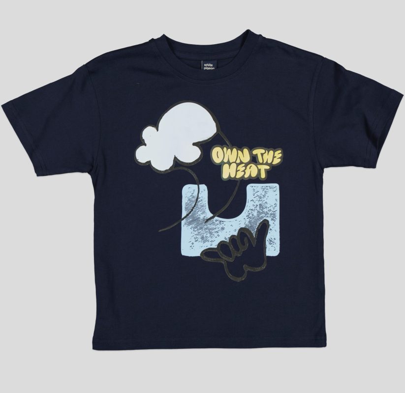 T-SHIRT GARCON MANCHE COURTE 100 % COTON