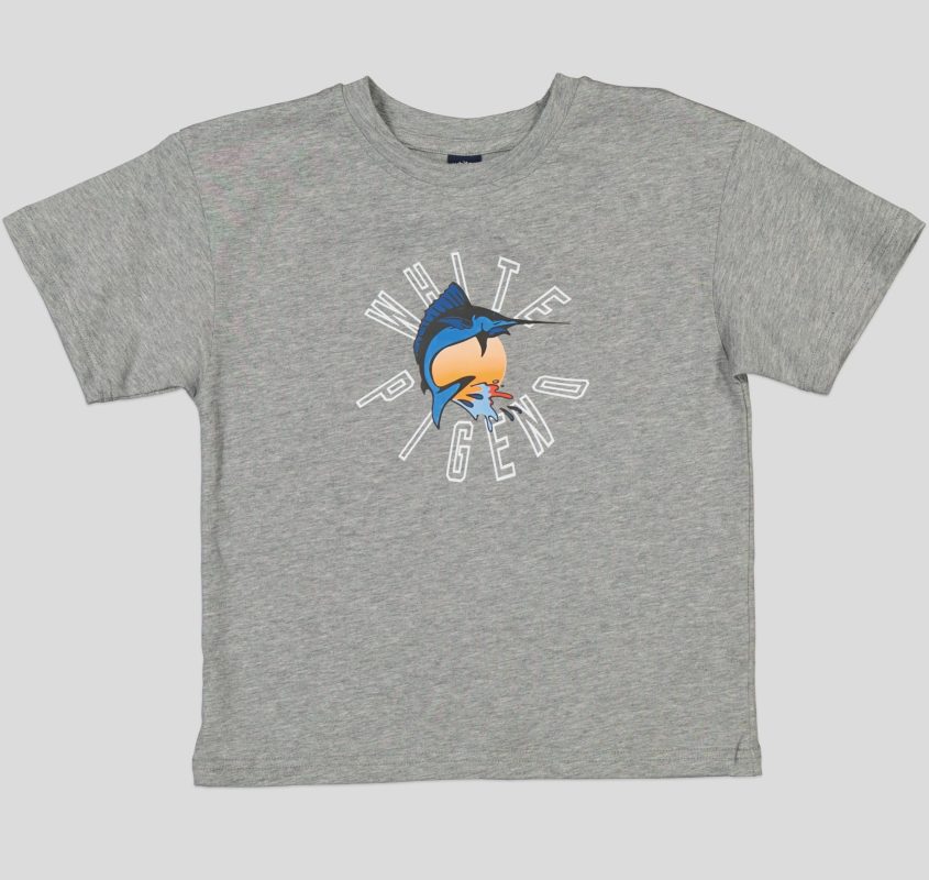 T-SHIRT GARCON MANCHE COURTE 100 % COTON