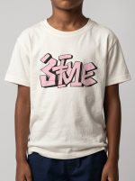 T-SHIRT GARCON MANCHE COURTE 100 % COTON