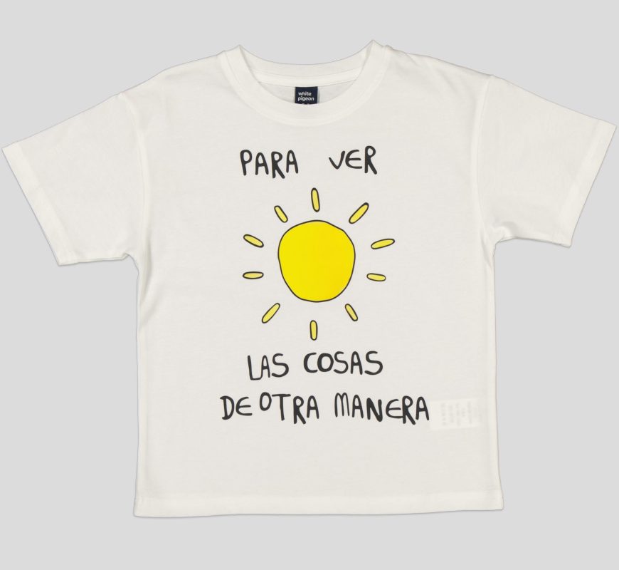 T-SHIRT GARCON MANCHE COURTE 100 % COTON