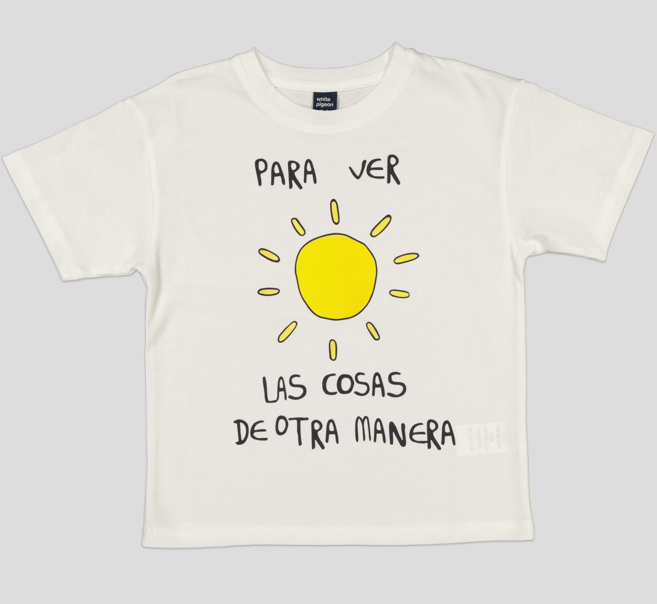 TSB058_WP_WP T-SHIRT GARCON MANCHE COURTE 100 % COTON – Image 3