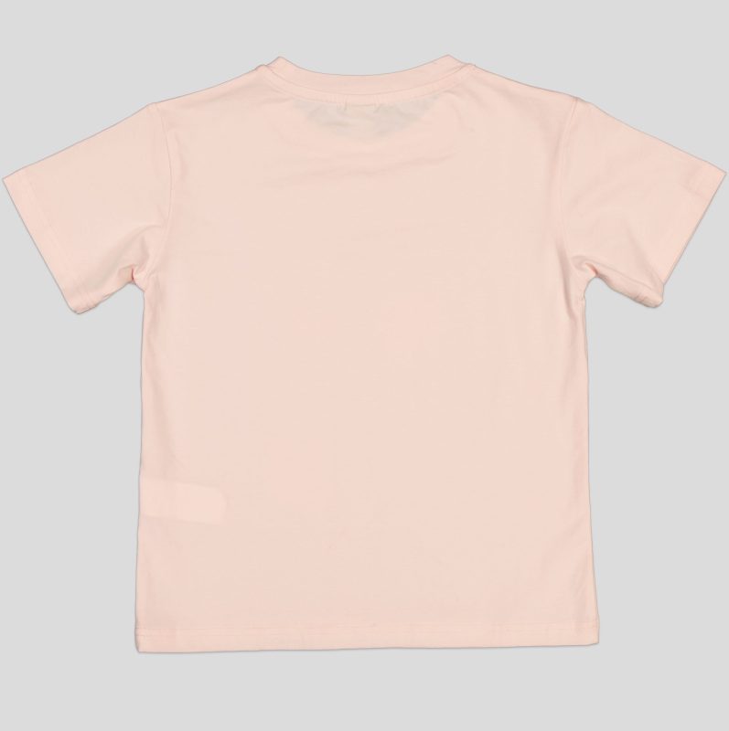 T-SHIRT FILLETTE MANCHE COURTE 100% COTON