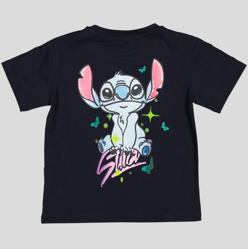 T-SHIRT FILLETTE MANCHE COURTE 100% COTON