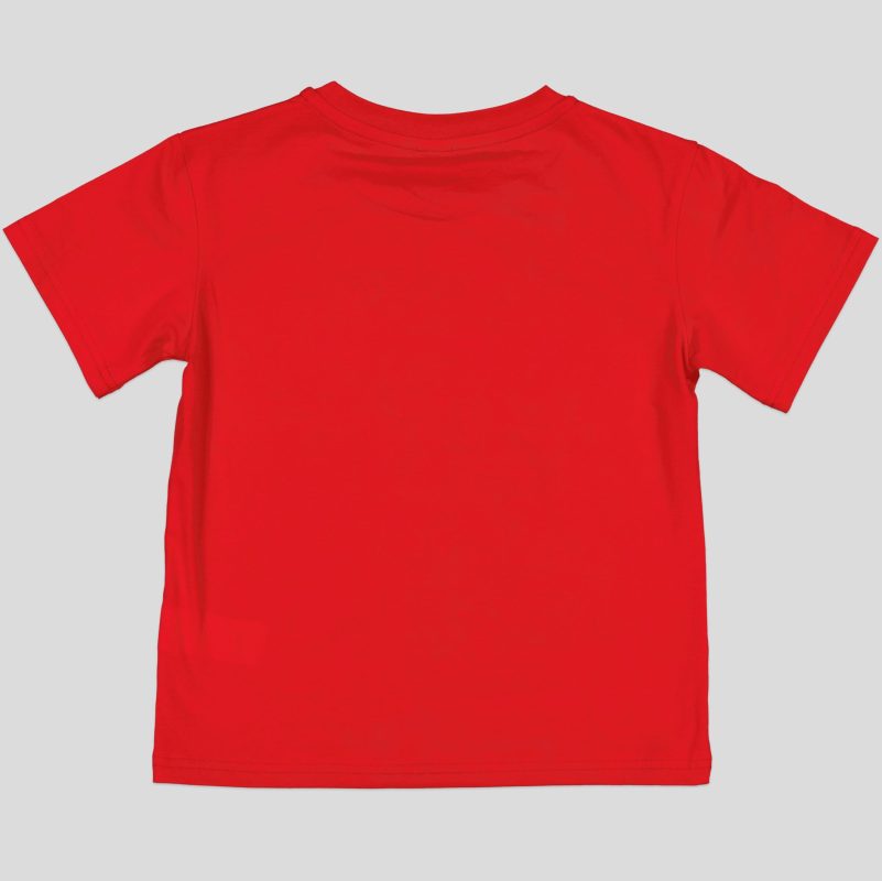 T-SHIRT FILLETTE MANCHE COURTE 100% COTON