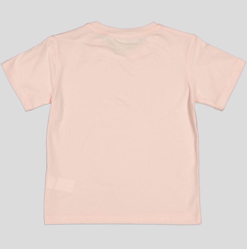 T-SHIRT FILLETTE MANCHE COURTE 100% COTON