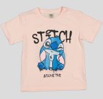 T-SHIRT FILLETTE MANCHE COURTE 100% COTON