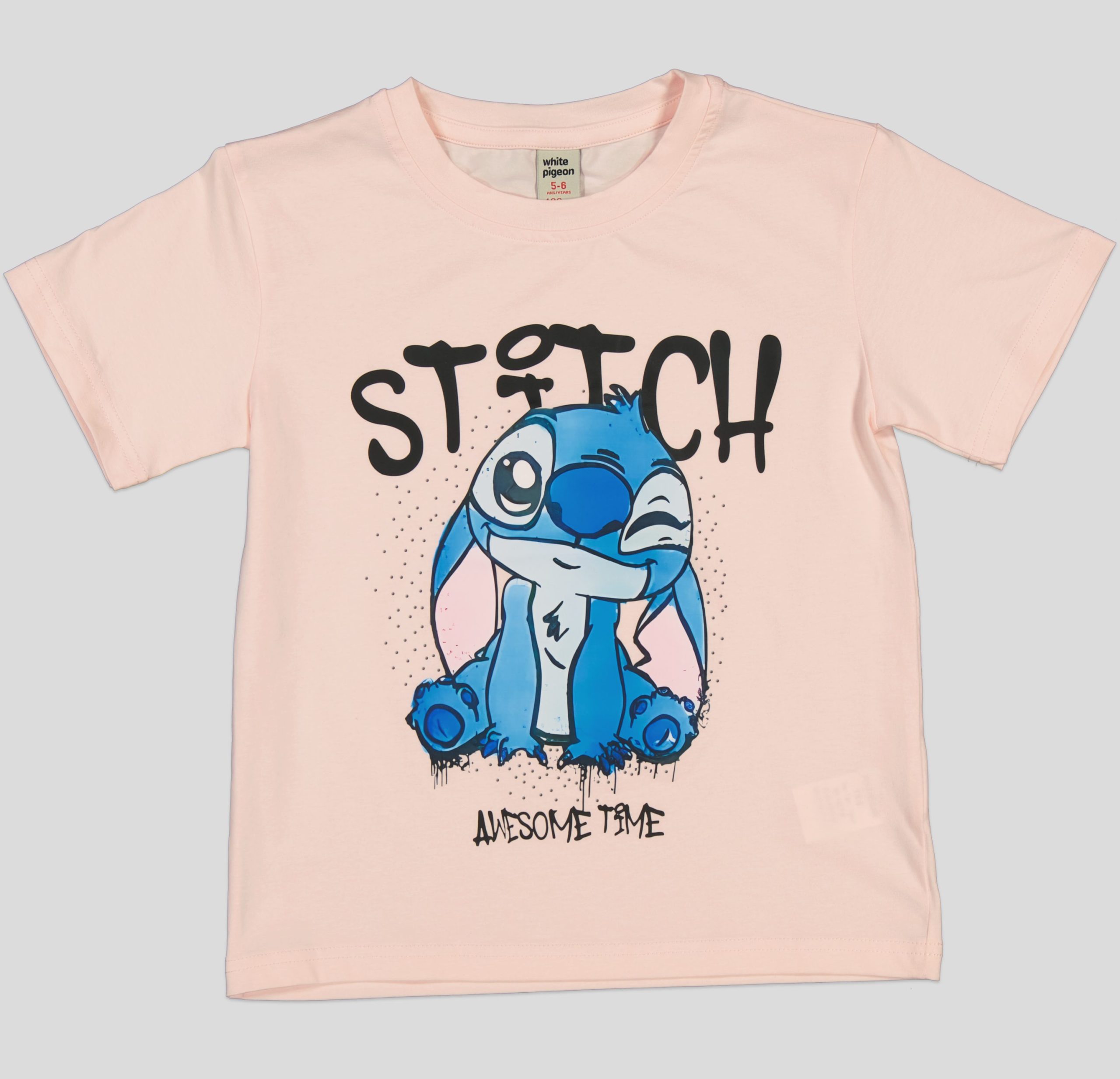 TSB098_WP_WP T-SHIRT FILLETTE MANCHE COURTE 100% COTON – Image 3