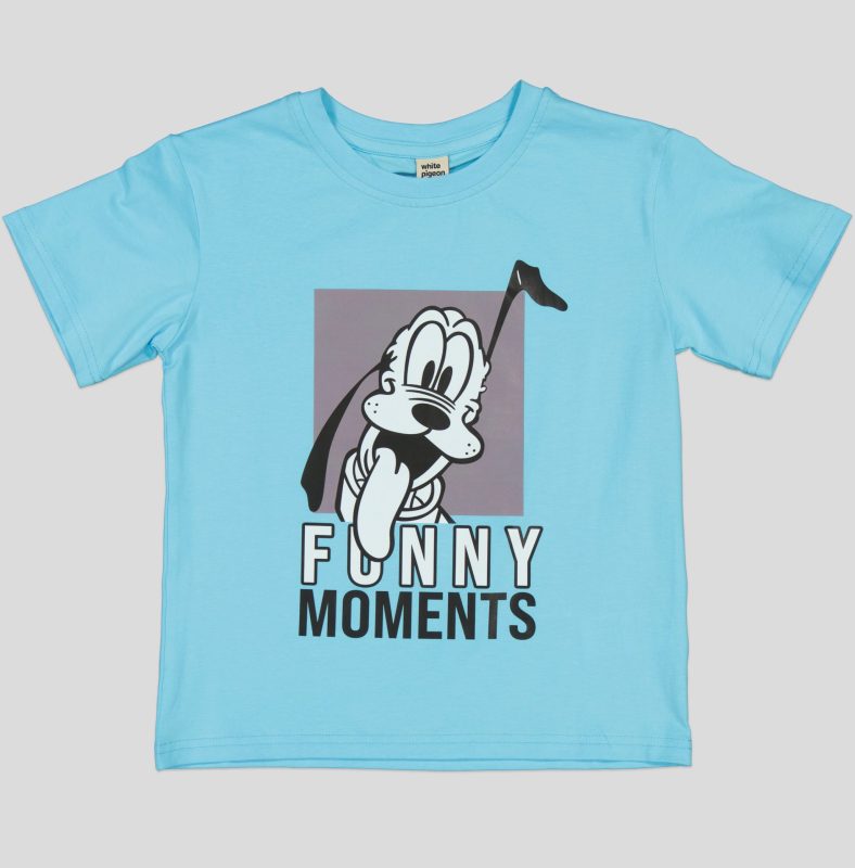 T-SHIRT FILLETTE MANCHE COURTE 100% COTON