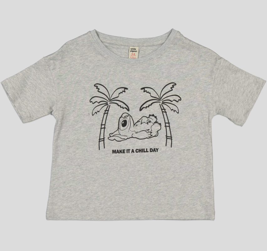 T-shirt pour fillette en jersey 100% coton