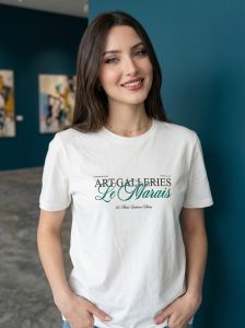 T-SHIRT FEMME MANCHE COURTE 100% COTON